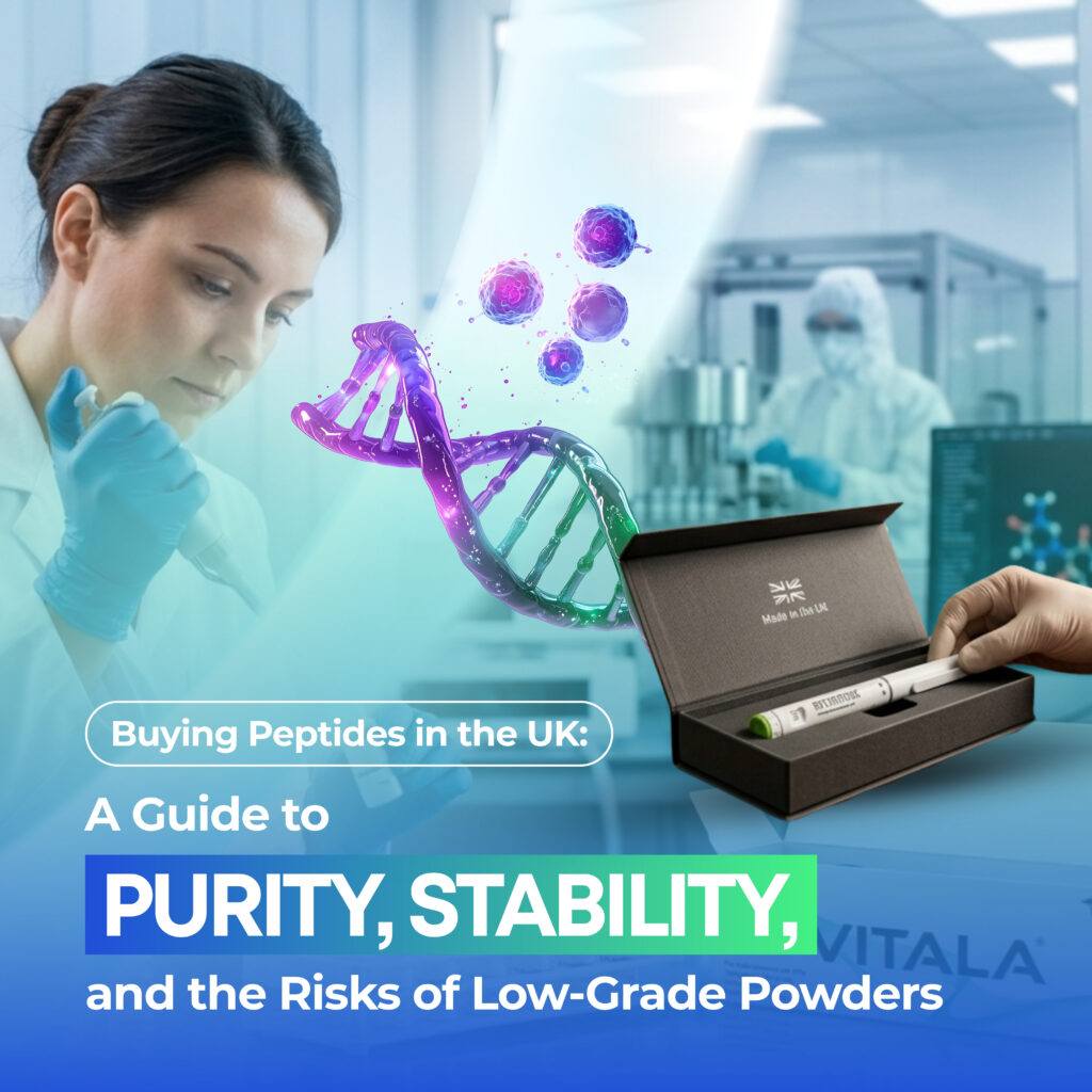 Buying Peptides in the UK: A Guide to Purity, Stability, and the Risks of Low-Grade Powders